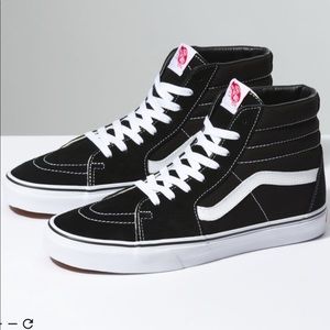 Vans Black SK8 Hi Sneaker